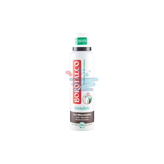 BOROTALCO DEODORANTE SPRAY INVISIBLE CON MICROTALCO 150ML