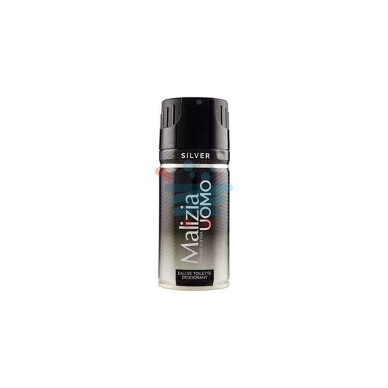 MALIZIA UOMO DEODORANTE SPRAY SILVER 150ML