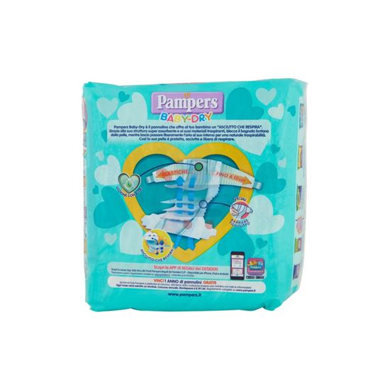 PAMPERS BABY DRY 4-9 MIS. 3