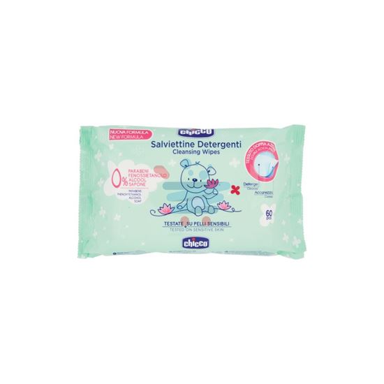 CHICCO SALVIETTINE BABY DETERGENTI 60 PEZZI