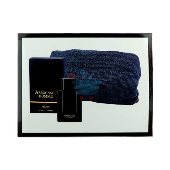 ARROGANCE HOMME EDT 50ML+GYM TOWEL FITNESS