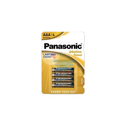 PANASONIC BATTERIE POWER ALKALINA MINISTILO 1.5 VOLT 4 PEZZI