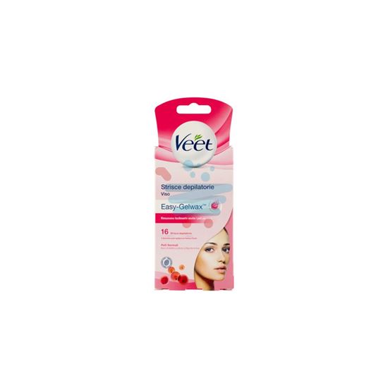 VEET STRISCE DEPILATORIE VISO 16 PEZZI