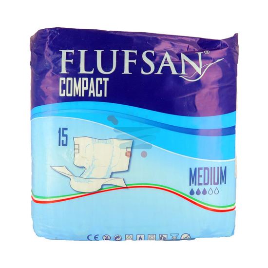 FLUFSAN COMPACT MEDIUM 15 PANNOLINI A MUTANDINA