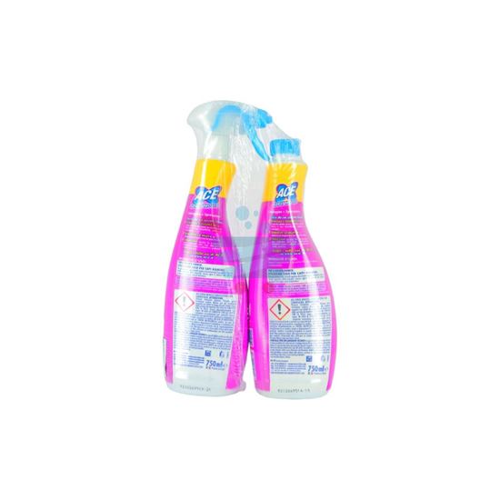 ACE SPRAY MOUSSE CANDEGGINA + SGRASSATORE  EROGATORE E RICARICA 750ML