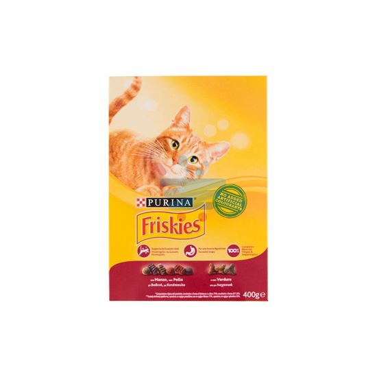 FRISKIES CROCCANTINI GATTO MAN/POL/VER GR.400