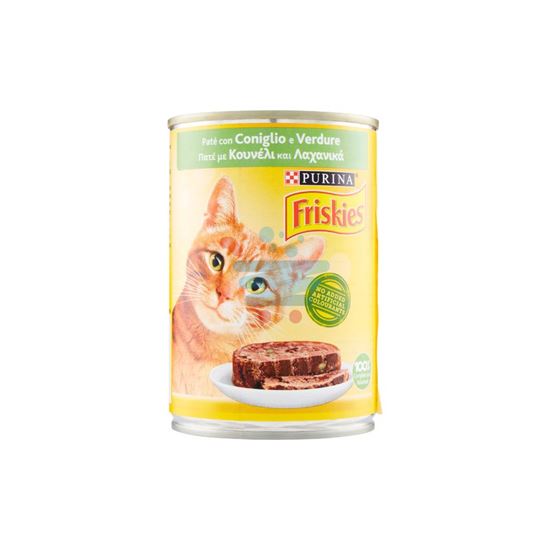 FRISKIES PATE' CONIGLIO/VERDURE 400GR