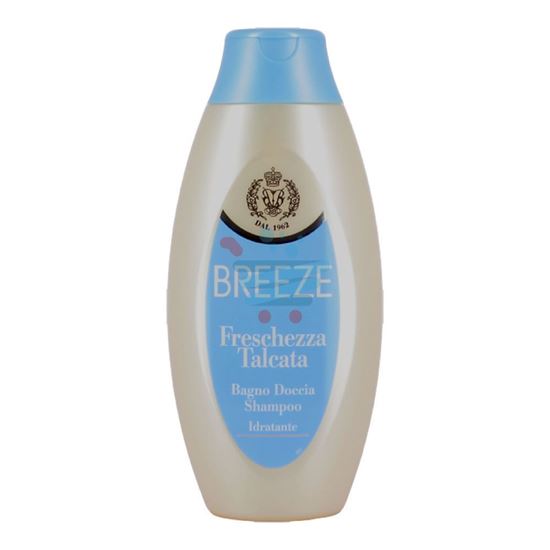 BREEZE BAGNOSCHIUMA FRESCHEZZA TALCATA 400 ML.