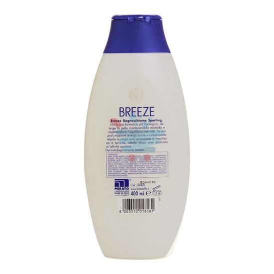 BREEZE BAGNOSCHIUMA SPORTING 400 ML.