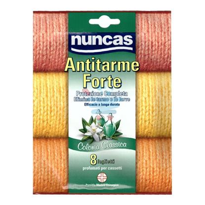 NUNCAS ANTITARME FORTE 8 FOGLI COLONIA