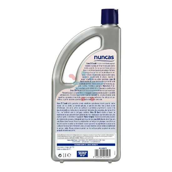 NUNCAS LIVAX CERA 20 CARATI AUTOLUCIDANTE PAVIMENTI MARMO E PIETRE NATURALI 1 LT.