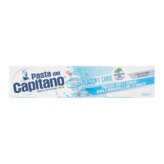 PASTA DEL CAPITANO DENTIFRICIO PLACCA E CARIE 100ML