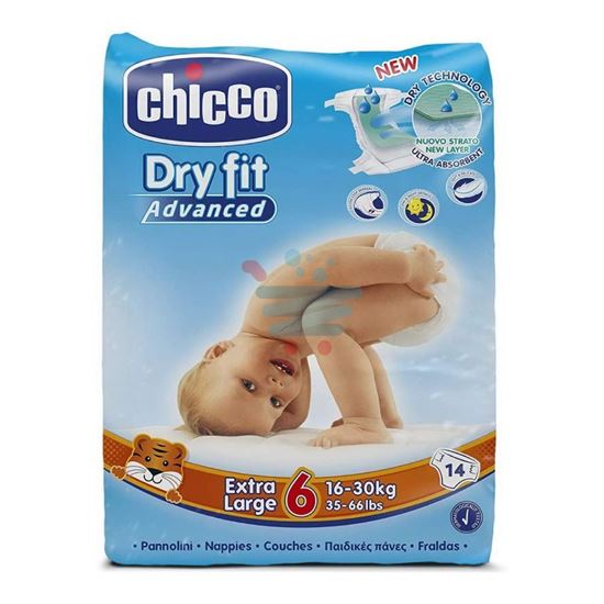 CHICCO PANNOLINI DRY FIT MISURA 6