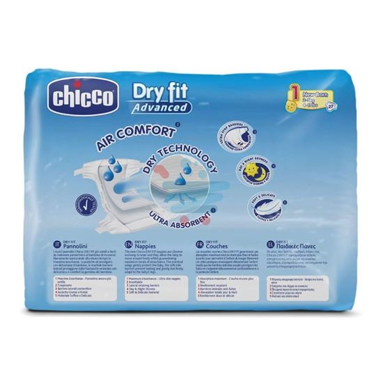 CHICCO PANNOLINI DRY FIT MISURA 5