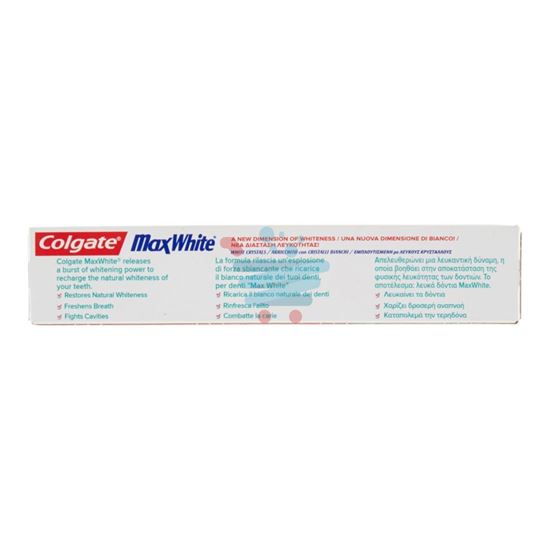 COLGATE DENTIFRICIO MAX WHITE CRYSTALS 75ML