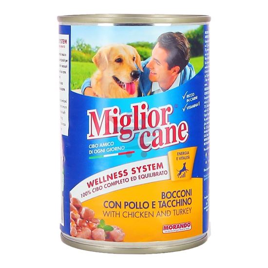 MIGLIOR CANE BOCCONI POLLO TACCHINO 405GR