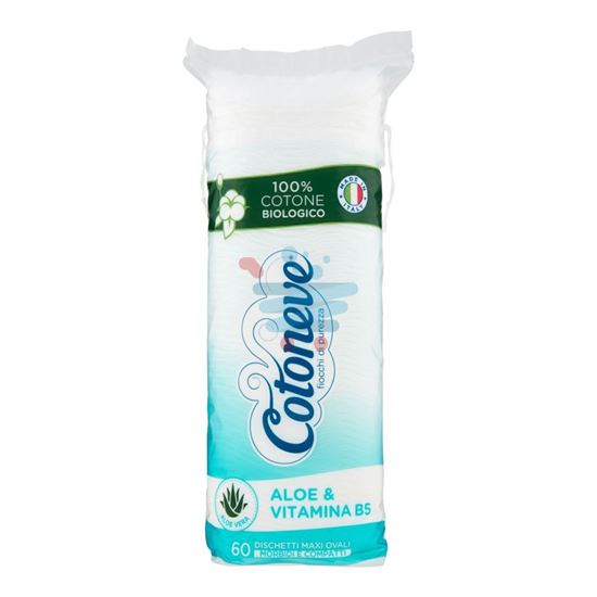 COTONEVE DISCHETTI COTONE BIO ALOE&VITAMINA B5 60PZ