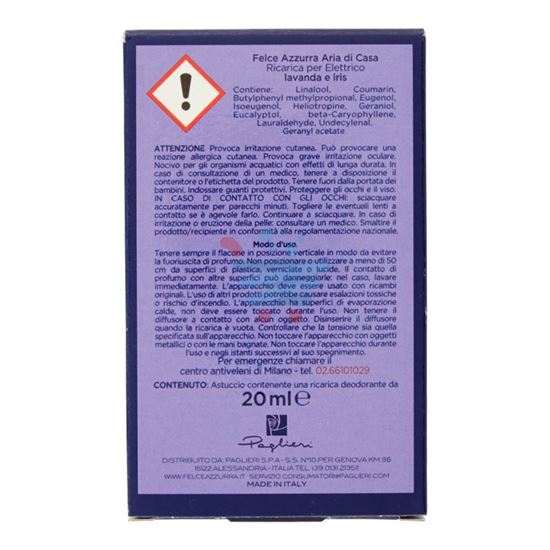 FELCE AZZURRA ARIA DI CASA RICARICA PER ELETTRICO LAVANDA 20ML