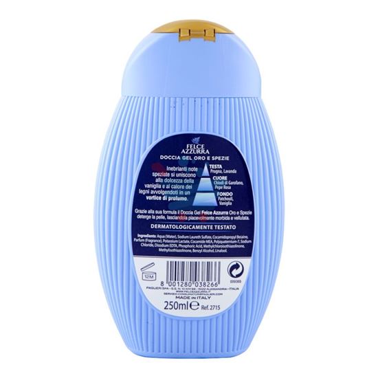 FELCE AZZURRA DOCCIA ORO E SPEZIE 250ML