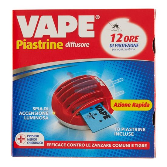 VAPE PIASTRINE MAT "E" DIFFUSORE + 10 PIASTRINE