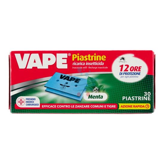 VAPE PIASTRINE RICARICA INSETTICIDA MENTA 30 PIASTRINE