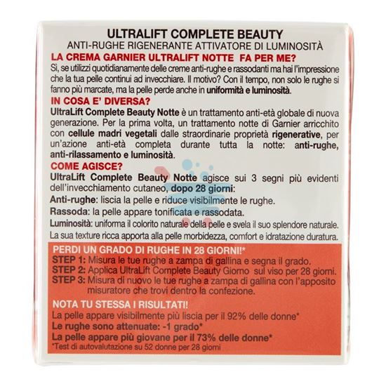 GARNIER SKIN NATURALS ULTRALIFT COMPLETE BEAUTY CREMA NOTTE 50 ML