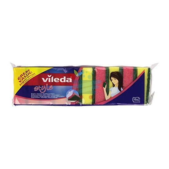 VILEDA RAINBOW SPUGNE 10 PEZZI