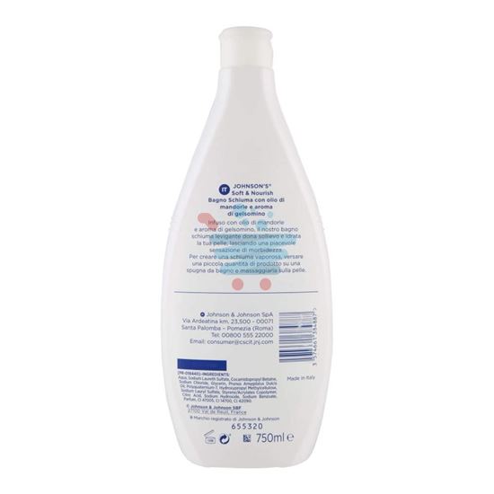 JOHNSON'S BAGNO MANDORLE E GELSOMINO 750 ML