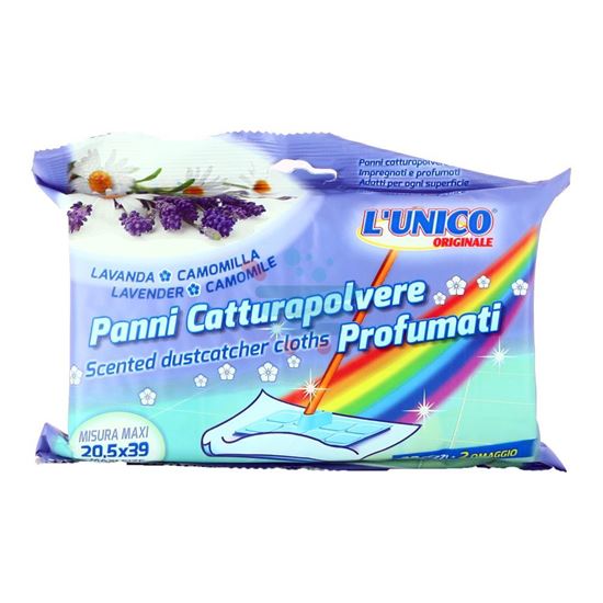 L'UNICO PANNO IMPREGNATO LAVANDA E CAMOMILLA