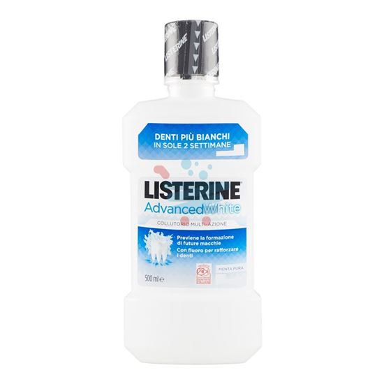 LISTERINE COLLUTTORIO WHITE MENTA PURA 500 ML