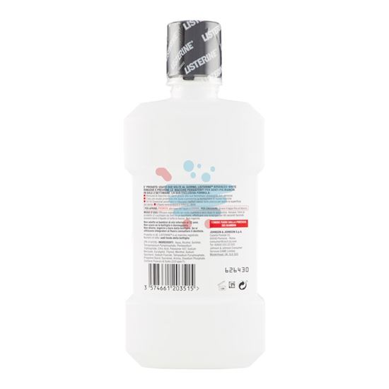 LISTERINE COLLUTTORIO WHITE MENTA PURA 500 ML