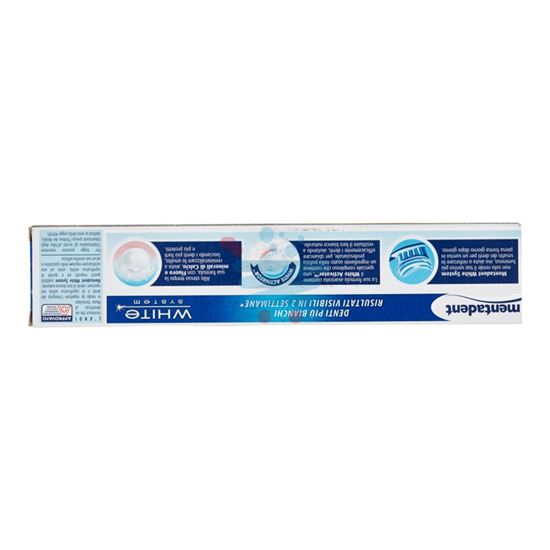 MENTADENT DENTIFRICIO WHITE SYSTEM 75 ML