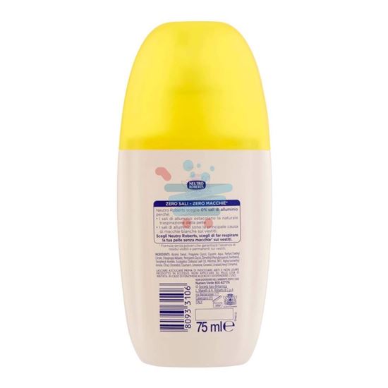 NEUTRO ROBERTS DEO VAPO FRESCO GIALLO 75 ML