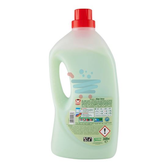 OMINO BIANCO DETERSIVO LAVATRICE LIQUIDO ALOE VERA 2600 ML