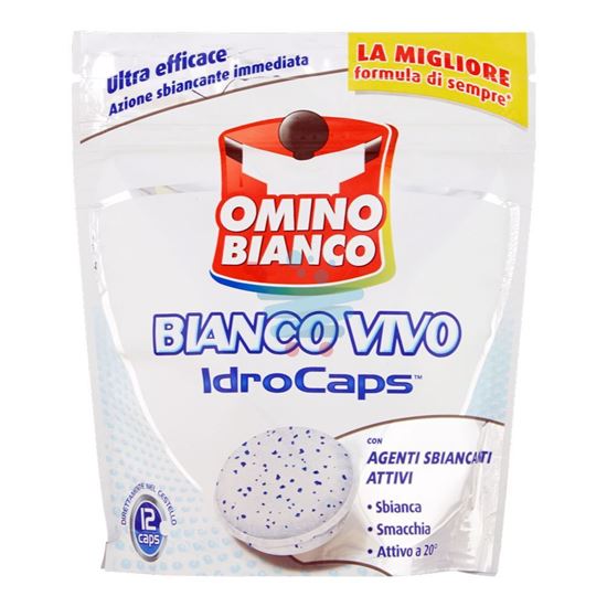 OMINO BIANCO IDROCAPS BIANCO VIVO 12 CAPS 240 GR