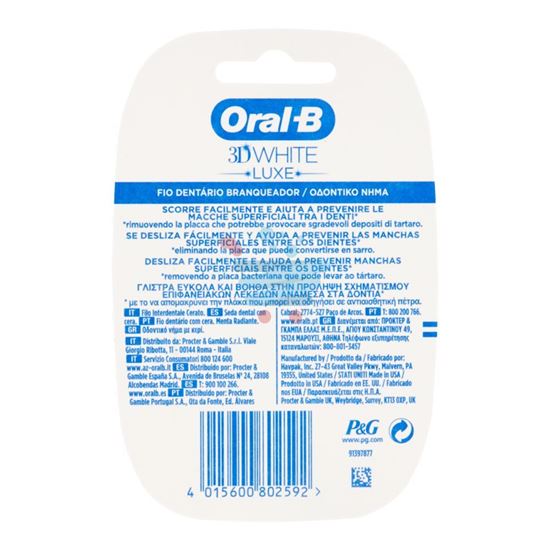 ORAL B FILO 3D WHITE LUXE 35 MT