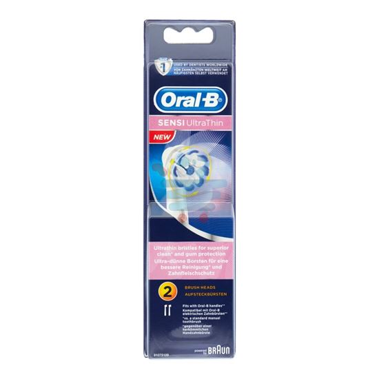 ORAL B RICARICA SPAZZOLINO ELETTRICO ULTRATHIN 2 PEZZI