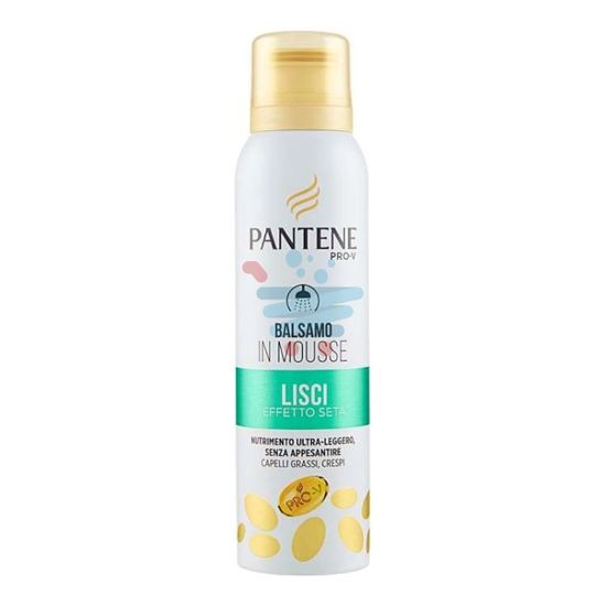 PANTENE MOUSSE BALSAMO LISCI EFFETTO SETA 140 ML