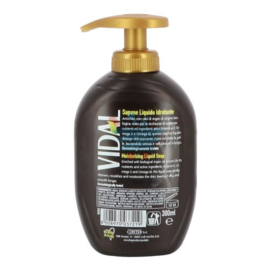 VIDAL SAPONE LIQUIDO ARGAN OIL EROGOTARE 300ML