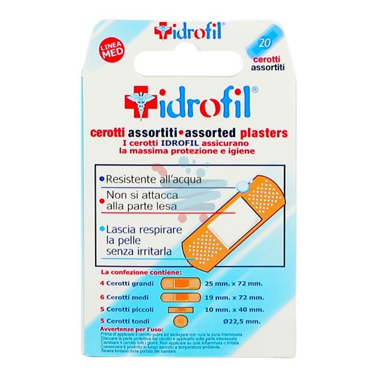 IDROFIL CEROTTI ASSORTITI 20PZ