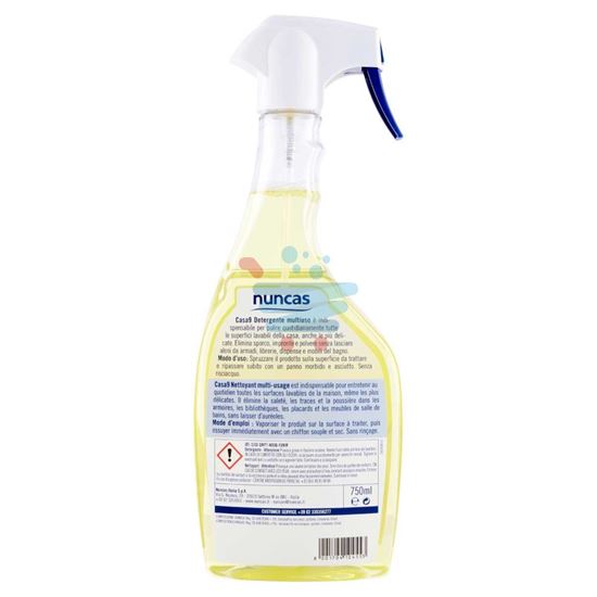 NUNCAS CASA 9 SGRASSANTE DELICATO SPRAY 750 ML