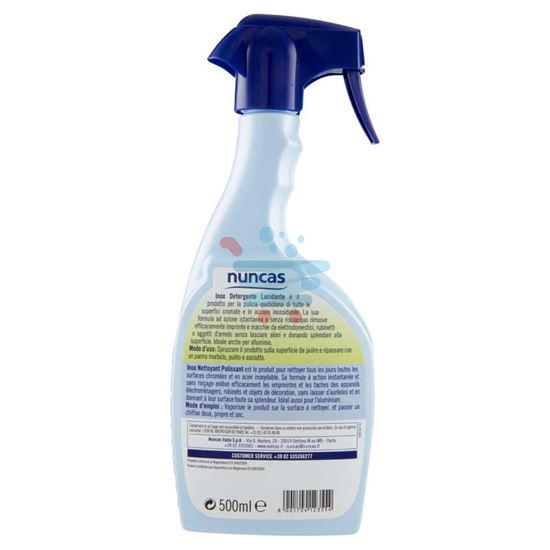 NUNCAS INOX DETERGENTE LUCIDANTE 500ML