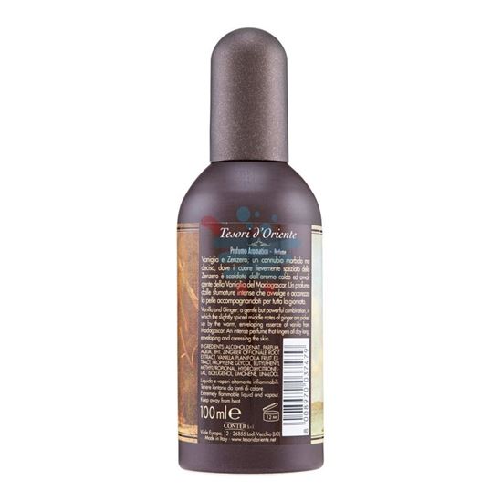 TESORI D'ORIENTE PROFUMO ZENZERO 100ML