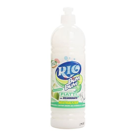 RIO BUM BUM DETERSIVO PIATTI CON BICARBONATO E LATTE DI MANDORLA 800ML