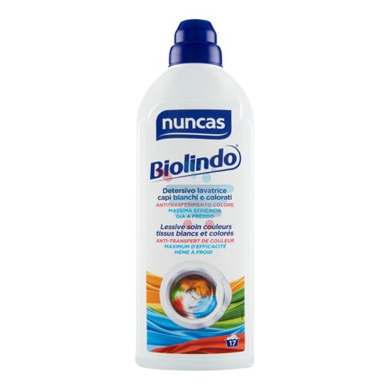 NUNCAS BIOLINDO DETERSIVO LAVATRICE LIQUIDO 17 LAVAGGI 1 LT