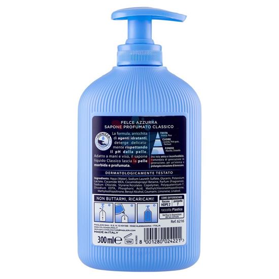 FELCE AZZURRA SAPONE LIQUIDO CLASSIC0 300 ML