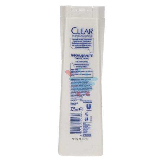 CLEAR SHAMPOO SPORT RIEQUILIBRANTE 225ML