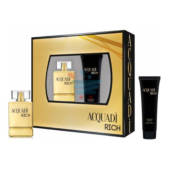 ACQUADI CONFEZIONE UOMO RICH EAU DE TOILETTE 30ML+SHOWER GEL 60ML