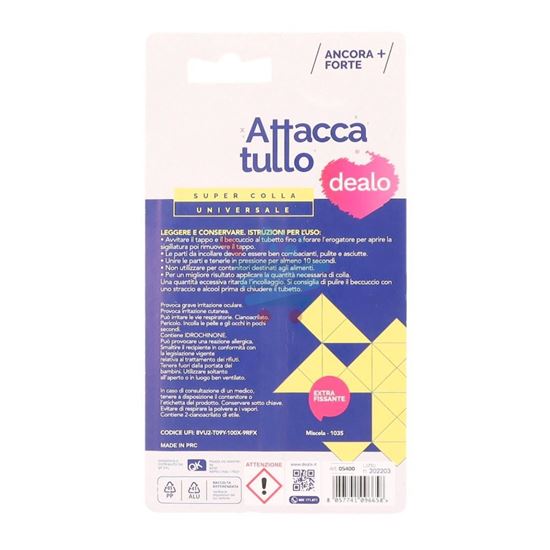 DEALO TUBETTO ATTACCATUTTO SUPER COLLA 3GR