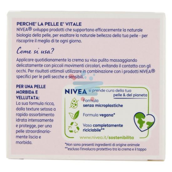 NIVEA CREMA GIORNO NUTRIENTE 24H IDRATAZIONE SPF15 50ML